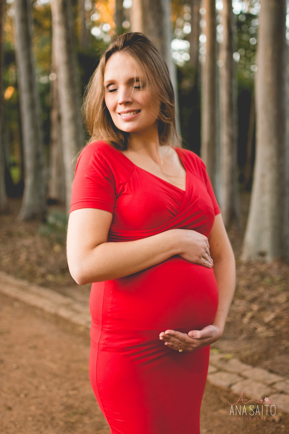 Ensaio Gestante no Parque do Piqueri