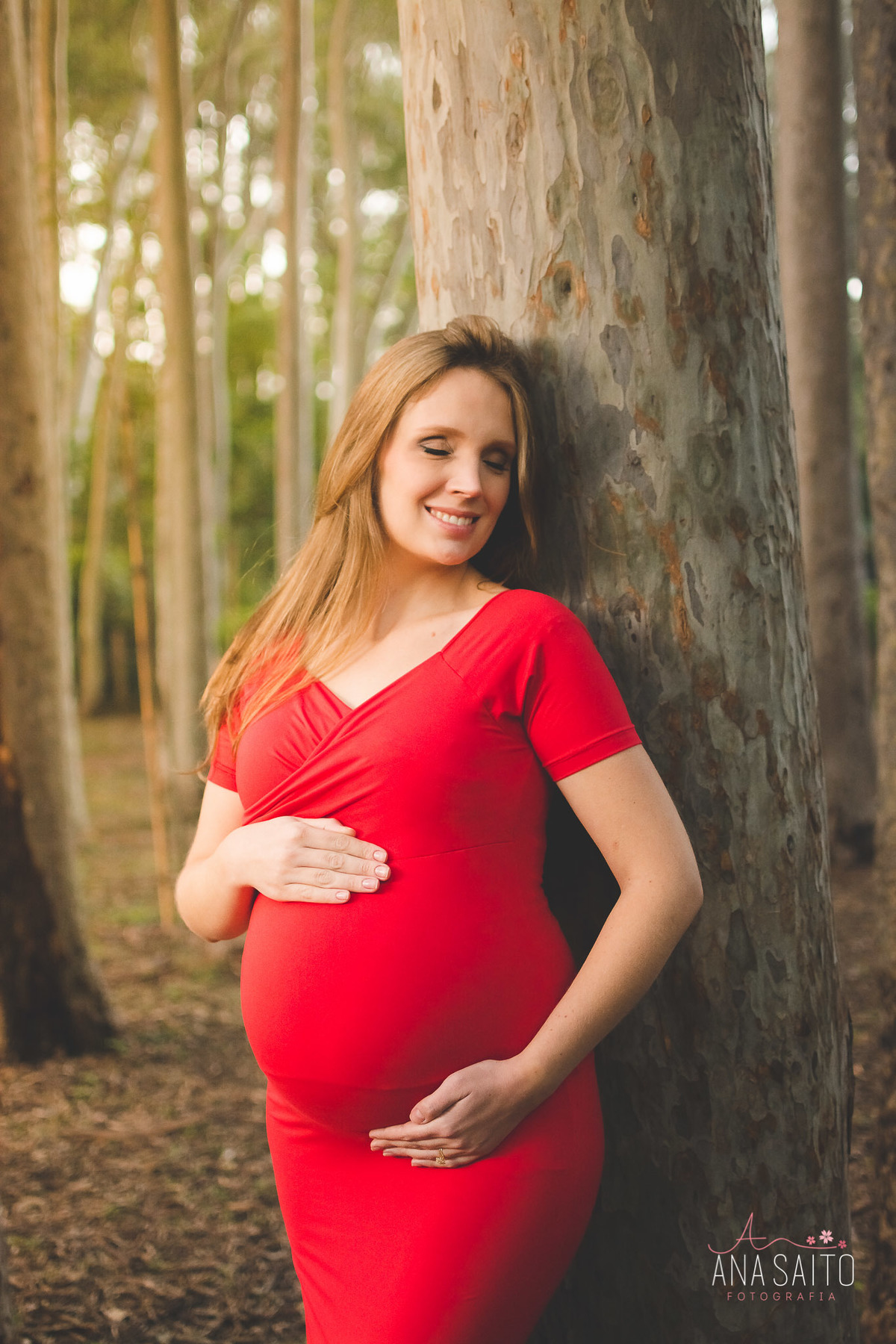 Ensaio Gestante no Parque do Piqueri