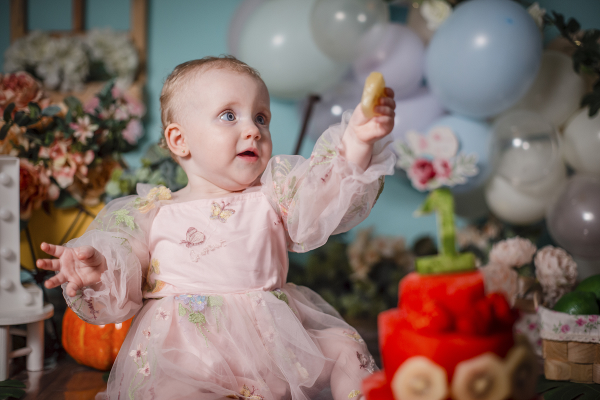 Smash the fruit, ensaio smash, ensaio smash the fruit jardim, ensaio smash the cake, smash the cake, ensaio de criança, ensaio de bebe