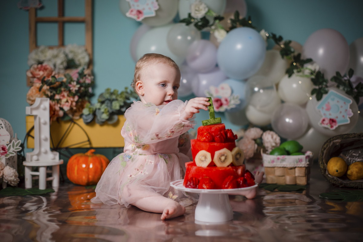 Smash the fruit, ensaio smash, ensaio smash the fruit jardim, ensaio smash the cake, smash the cake, ensaio de criança, ensaio de bebe