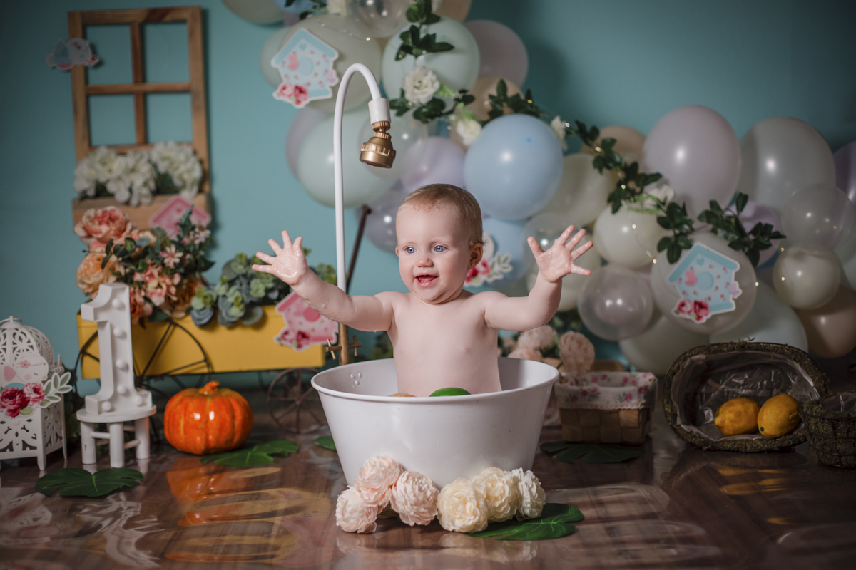 Smash the fruit, ensaio smash, ensaio smash the fruit jardim, ensaio smash the cake, smash the cake, ensaio de criança, ensaio de bebe