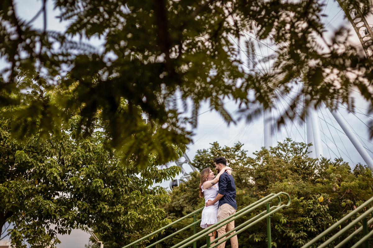 pre wedding, pré casamento, parque villa lobos, ensaio fotográfico, CASAMENTO, noiva, noivo, foto professional, vestido de noiva, namorados, marido, esposa, decoração, carrossel, roda gigante, felicidade, casamento no campo, amor, familia, 