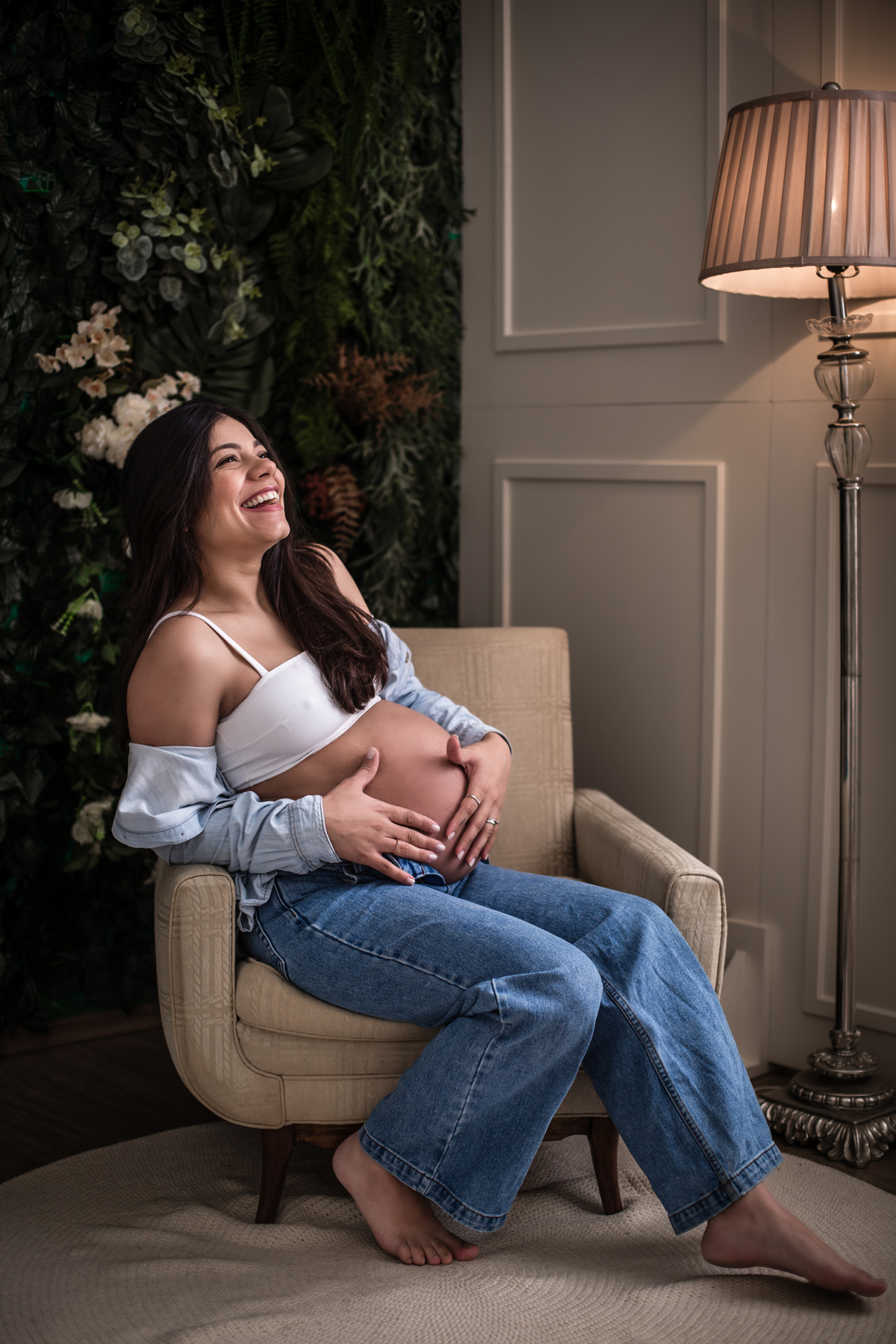 ensaio gestante, ensaio gravida, ensaio de gestante, ensaio em estudio, fotografia de gestante, fotos de gestante, cenario boho chic, estudio boho chic, ensaio fotografico gestante, ensaio fotografico gravida, gravida, gravida de calça