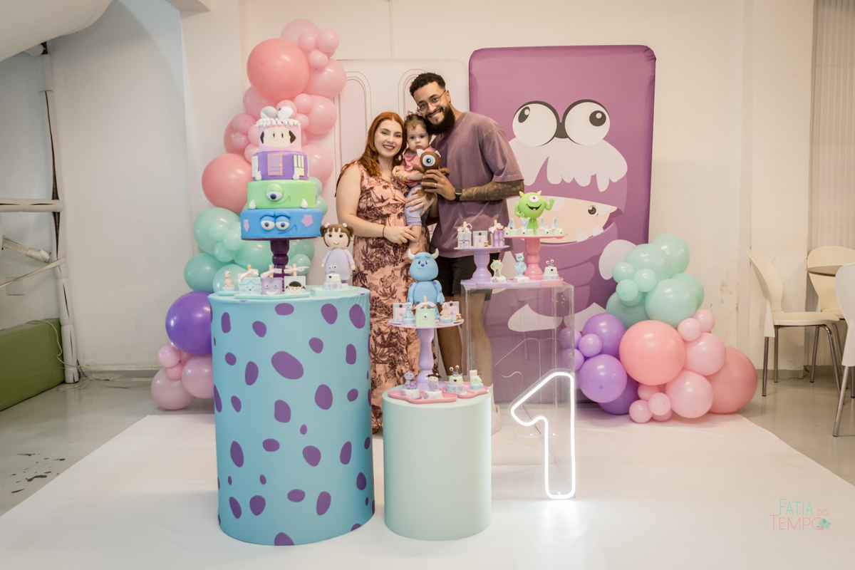 festa de um aninho, festa de um aninho em buffet, salao armazem das festas, armazem das festas, festa de aniversario, festa de um ano, festa de um ano em buffet, festinha de um aninho, tema montros SA, decoração monstros SA