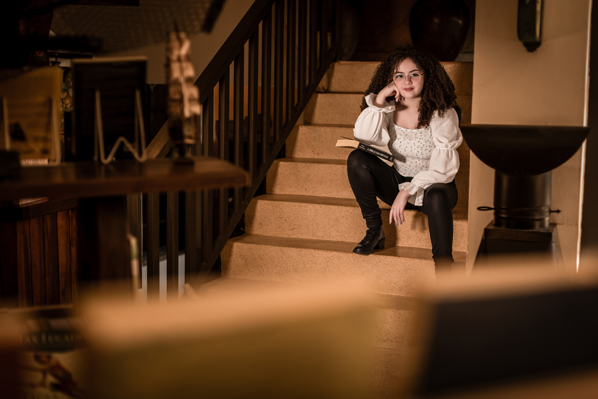 ensaio fotográfico, xv, 15 anos, debutante, livraria, língua portuguesa, academia brasileira de letras, redação, leitura, livros, educação, conhecimento, história, fotografia profissional, nerd, geek, fotógrafo em são paulo, fotógrafo em São Caetano,  