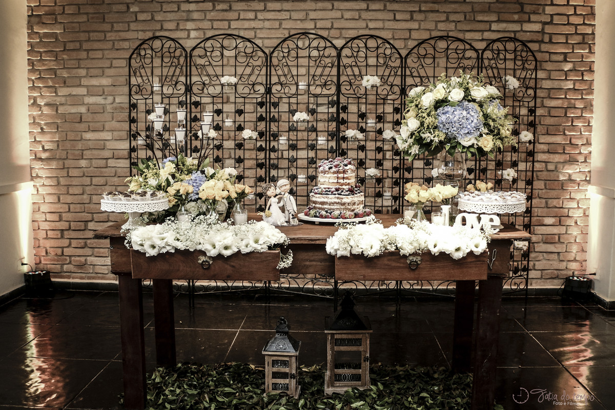 Mesa do bolo