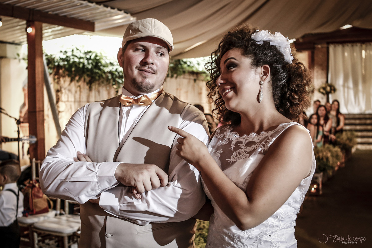 Noivos cerimônia