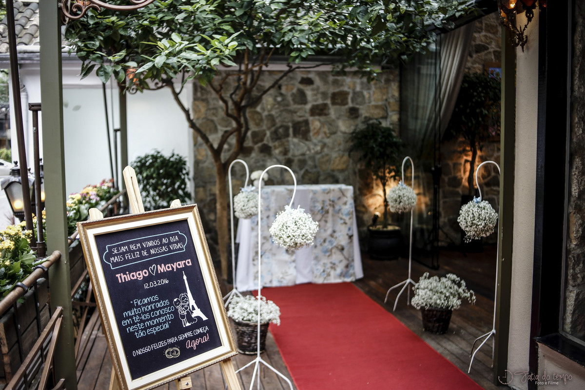 Decoração Mini-wedding