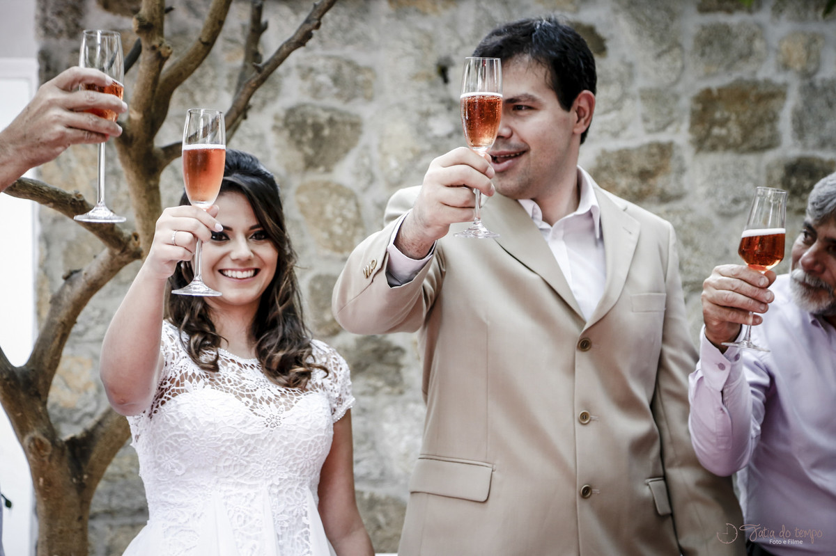 Brinde noivos  - Mini-Wedding
