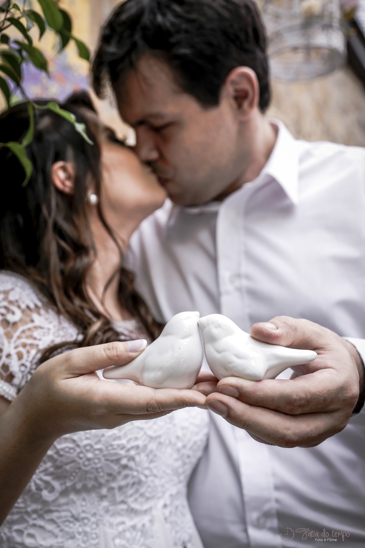 Pombos apaixonados  - Mini-Wedding