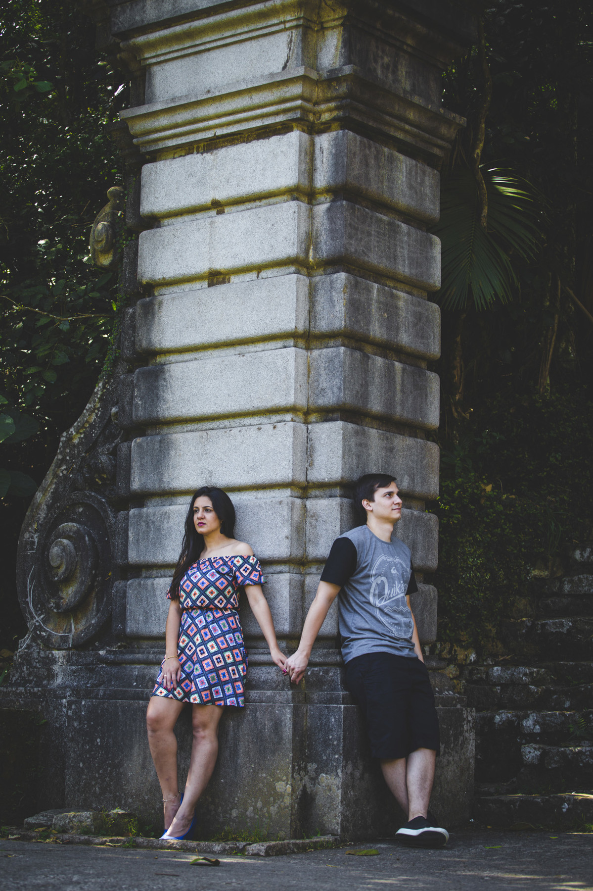 escadaria jardim botanico sp