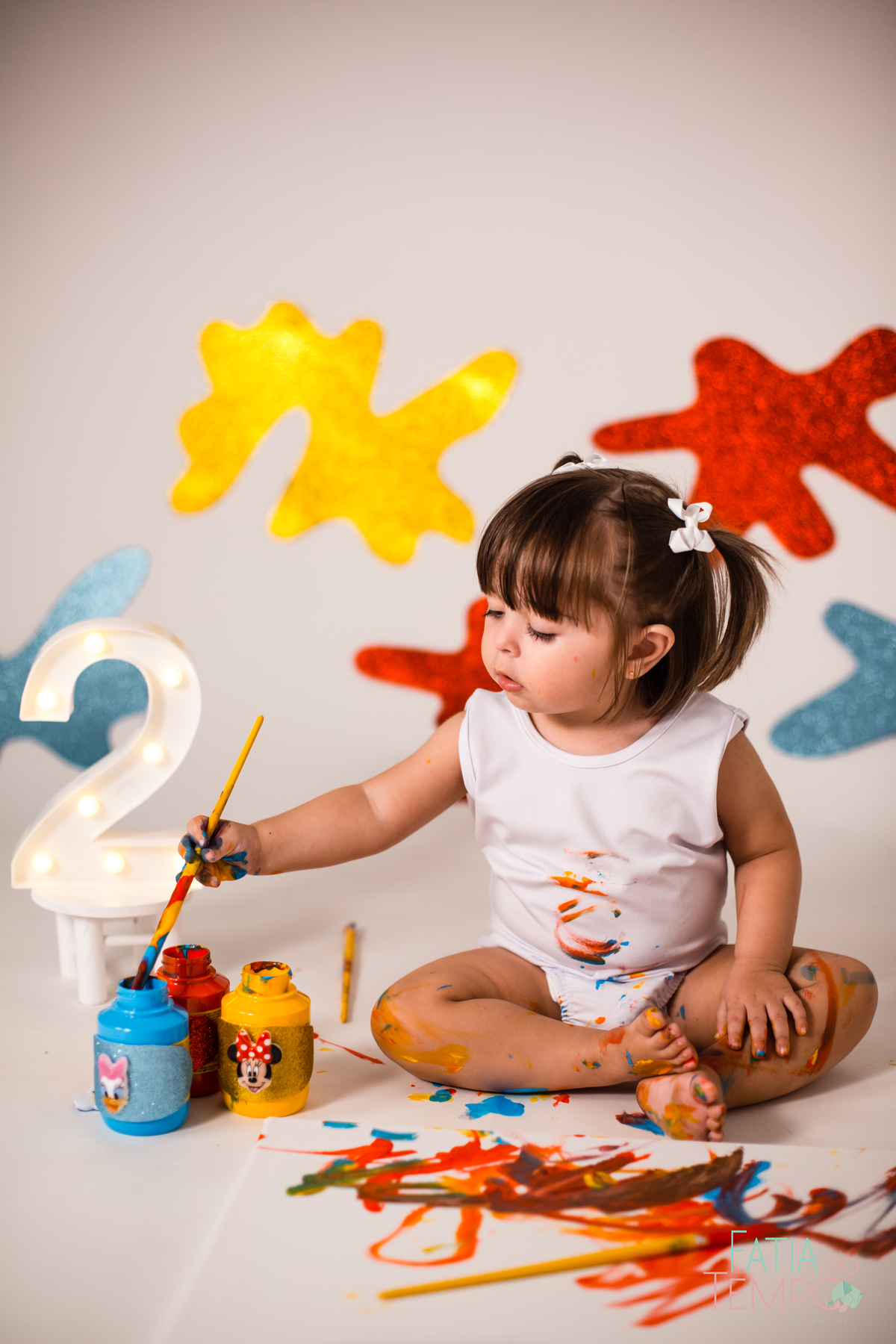 paint baby, ensaio de 1 ano, ensaio de 2 anos, estudio fotografico, estudio em são caetano, estudio em santo andré, fotografa de ensaios, fotografo de ensaios, ensaio de comemoração de aniversario, ensaio de pintura