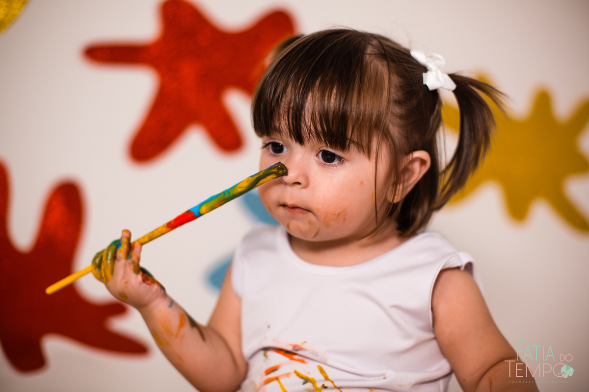 paint baby, ensaio de 1 ano, ensaio de 2 anos, estudio fotografico, estudio em são caetano, estudio em santo andré, fotografa de ensaios, fotografo de ensaios, ensaio de comemoração de aniversario, ensaio de pintura