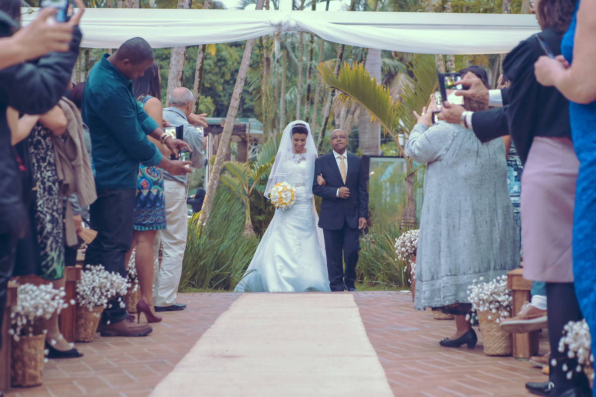 casamento em sítio