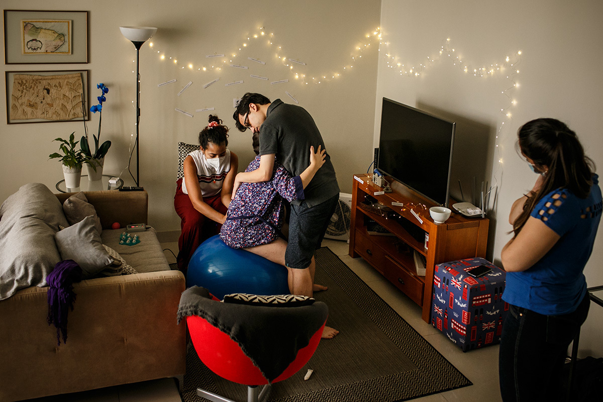 parto domiciliar com a equipe do Sofia Feldman