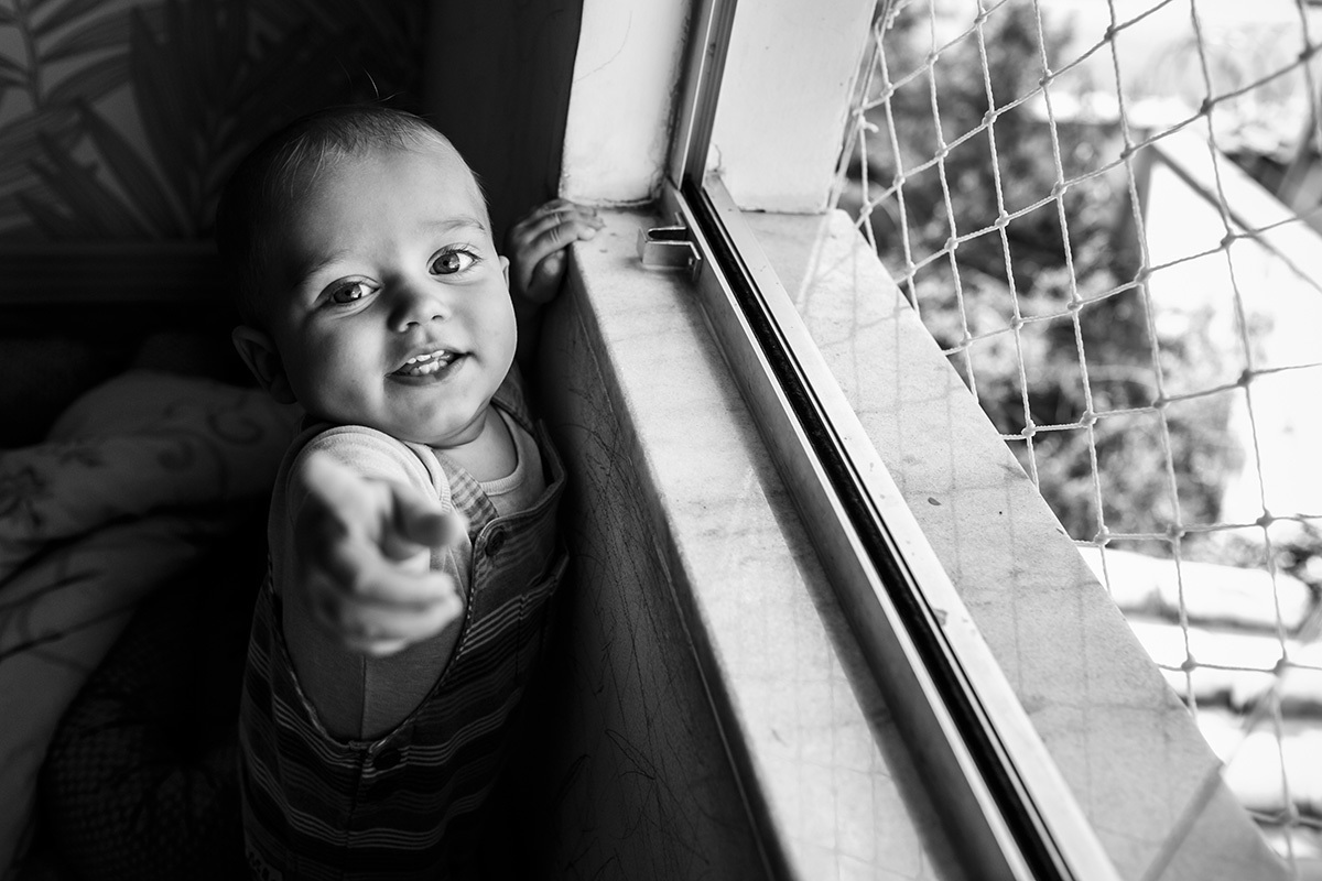 Adriana Costa fez retrato de um bebê lindo no dia do seu batizado