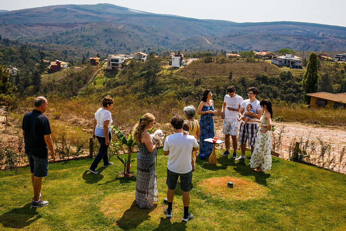 ritual para o enterro da placenta