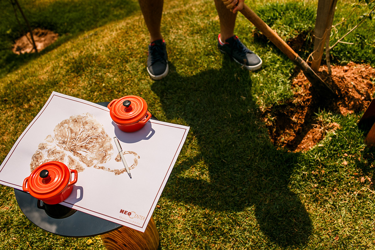 enterro da placenta realizado em um lindo ritual no alto da montanha