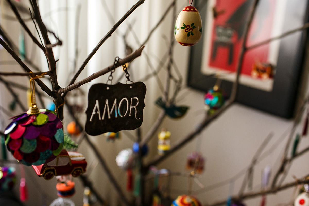 enfeites criativos para a árvore de natal