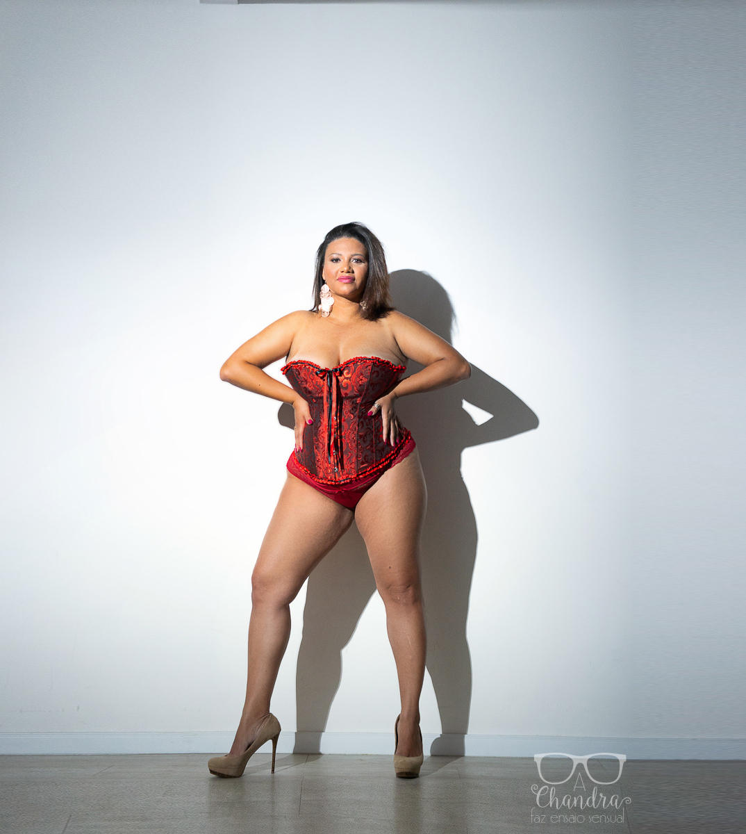 corselet vermelho.ensaio fotográfico blumenau