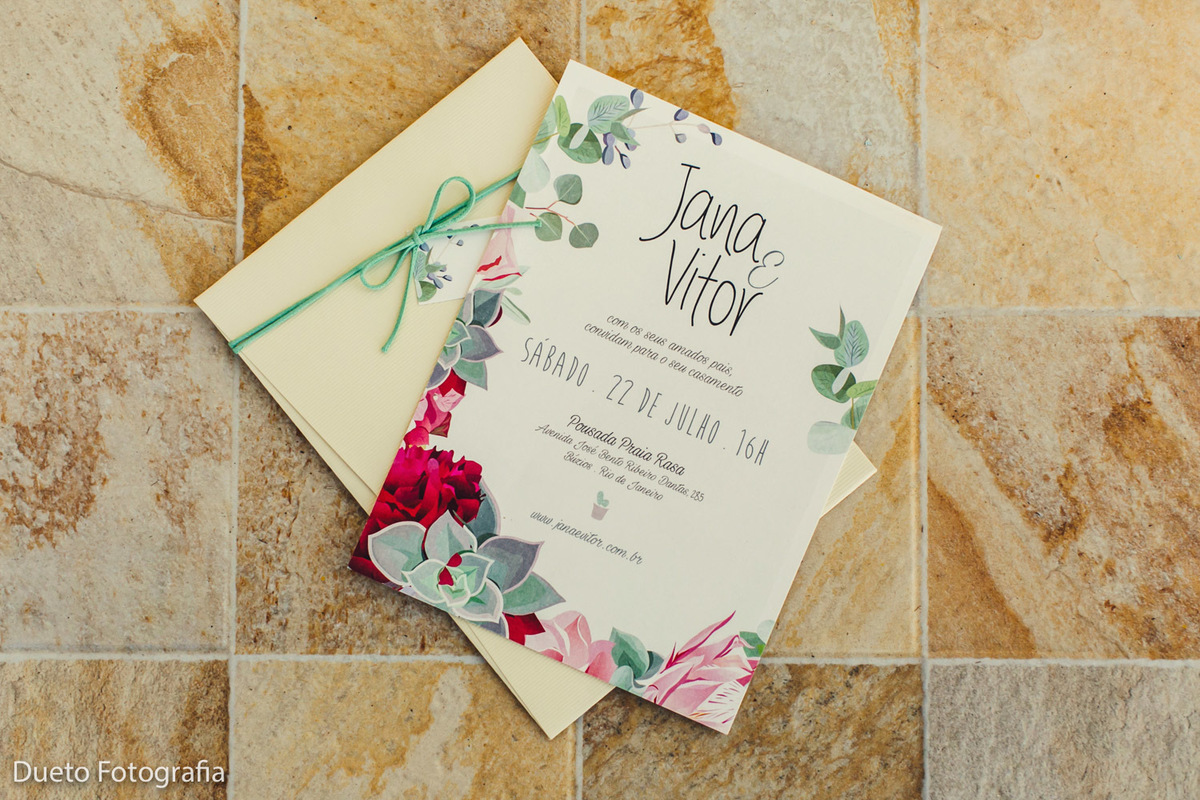 Casamento em Búzios, no estilo: Bohô Chic, Janaina e Vitor 22/07/2017, na Pousada Praia Rasa. Fotografia Dueto. Fodo de Casamento 17