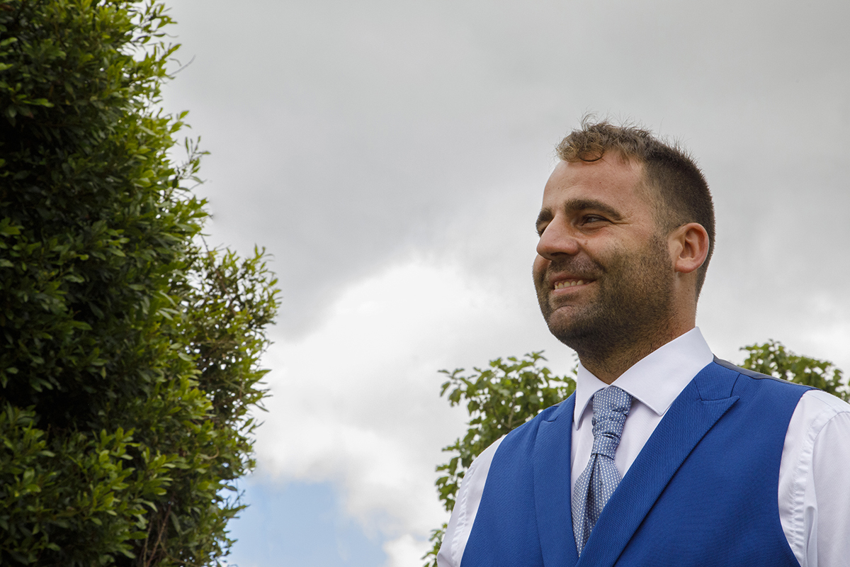 O sorriso do Ricardo e contagiante