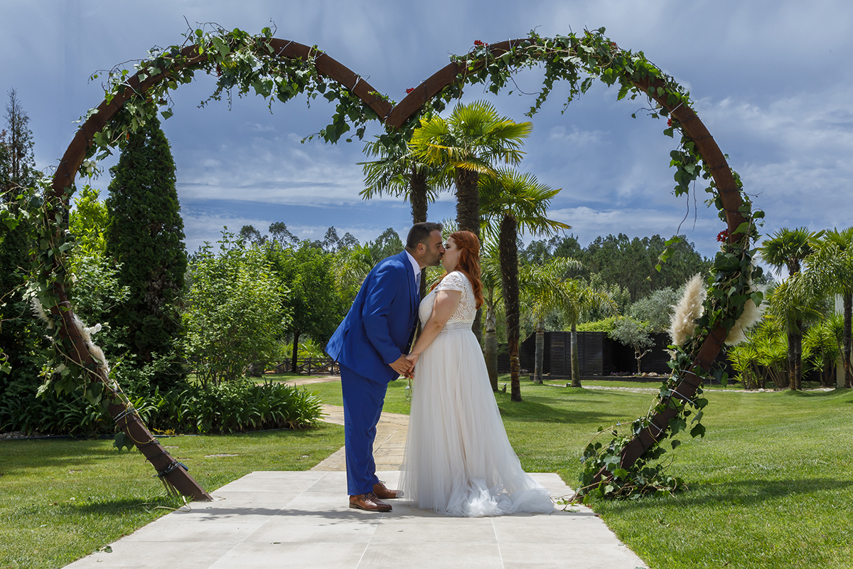 O amor numa fotografia, assim foi a  sessão destes noivos