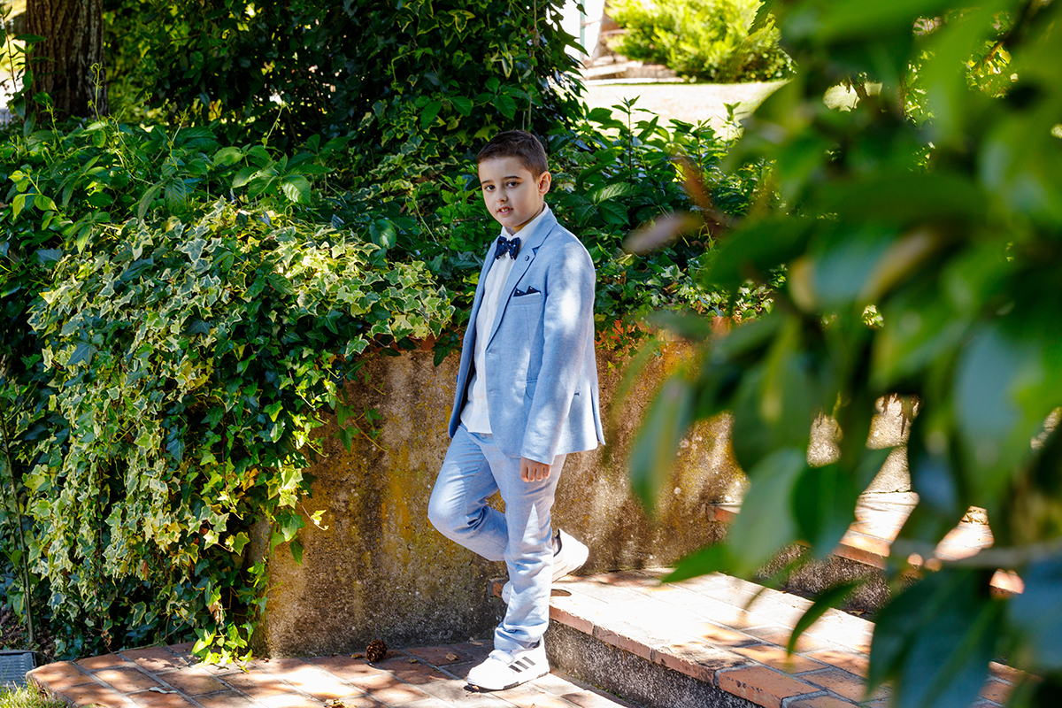 Retrato de família nos caminhos de pedra e relvados da Quinta da Boiça, um momento captado por fotocoimbra.