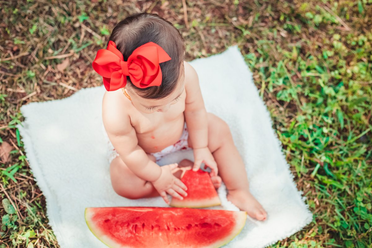 Ensaio de bebê, smash the fruit, acompanhamento mensal, ensaio fotografico com frutas, fotografa rio de janeiro, fotografa, limarques fotografia, limarques