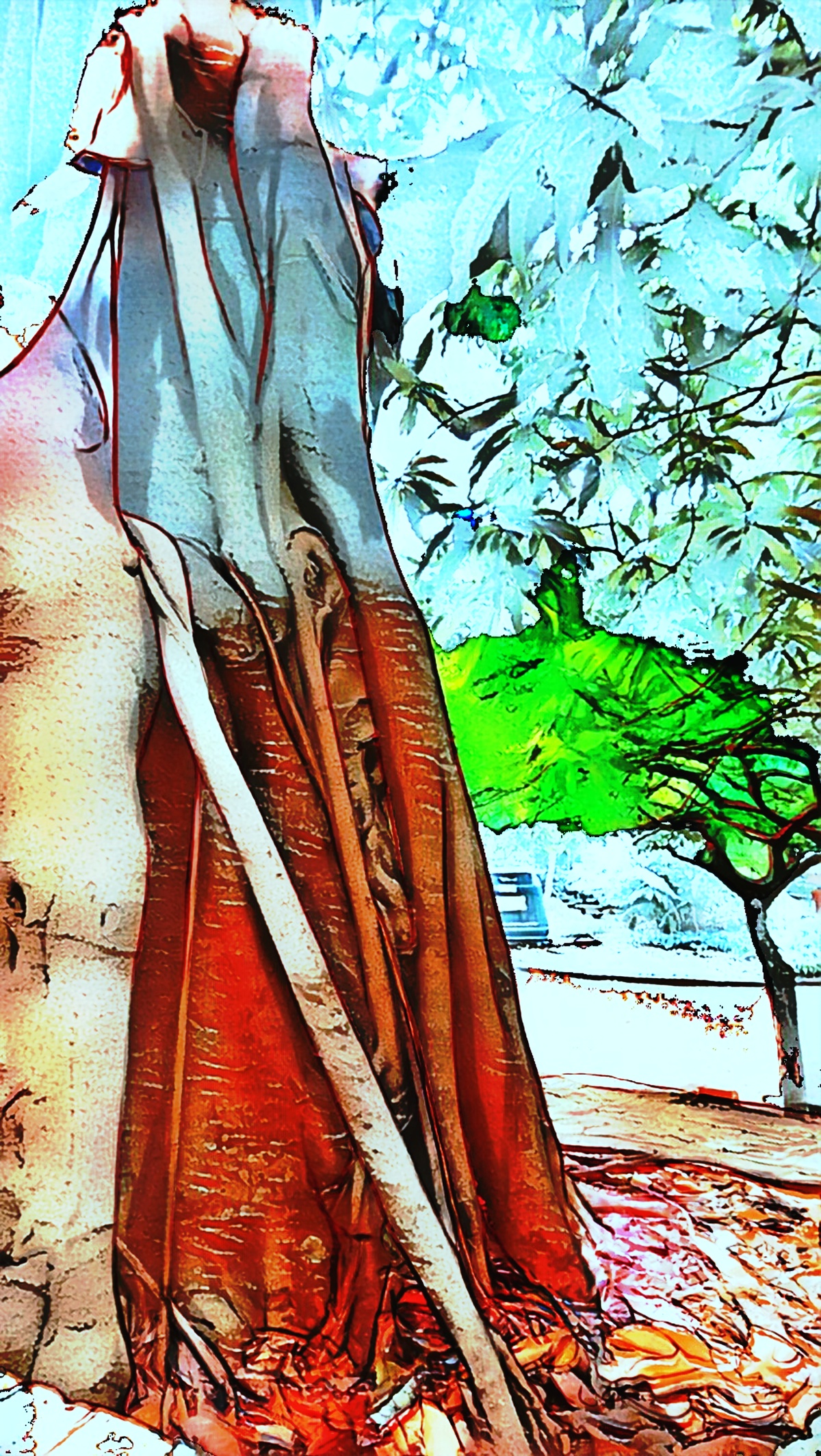 ART INSPIRING THE TREES AND PARKS