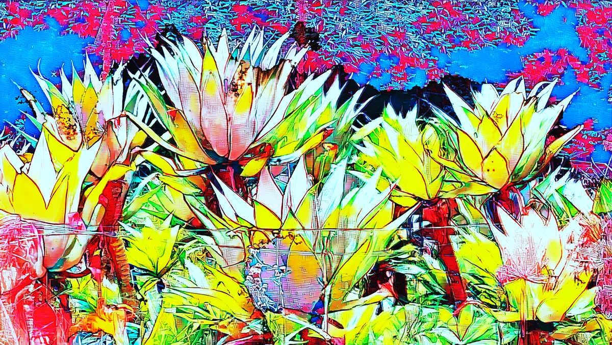 ART INSPIRING THE TREES AND PARKS