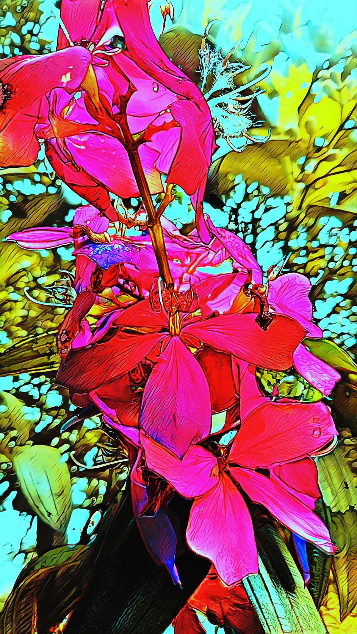 ART INSPIRING THE TREES AND PARKS