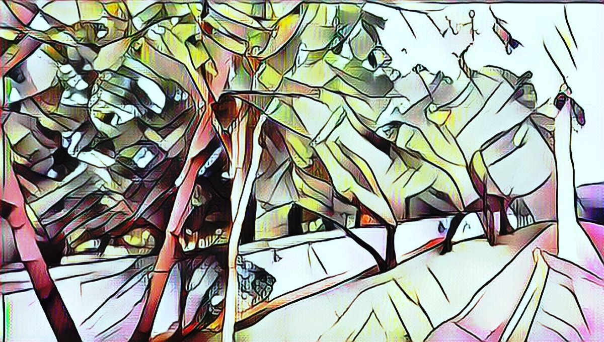 ART INSPIRING THE TREES AND PARKS