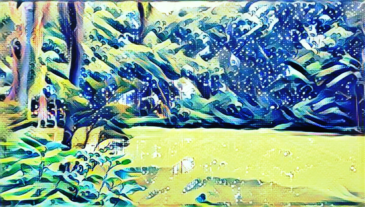 ART INSPIRING THE TREES AND PARKS