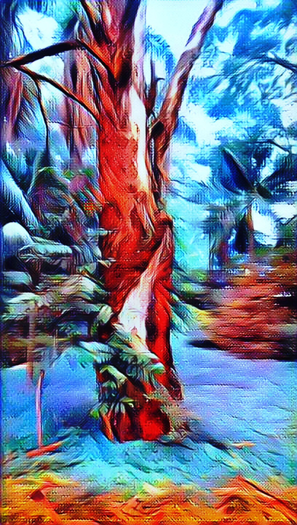 ART INSPIRING THE TREES AND PARKS