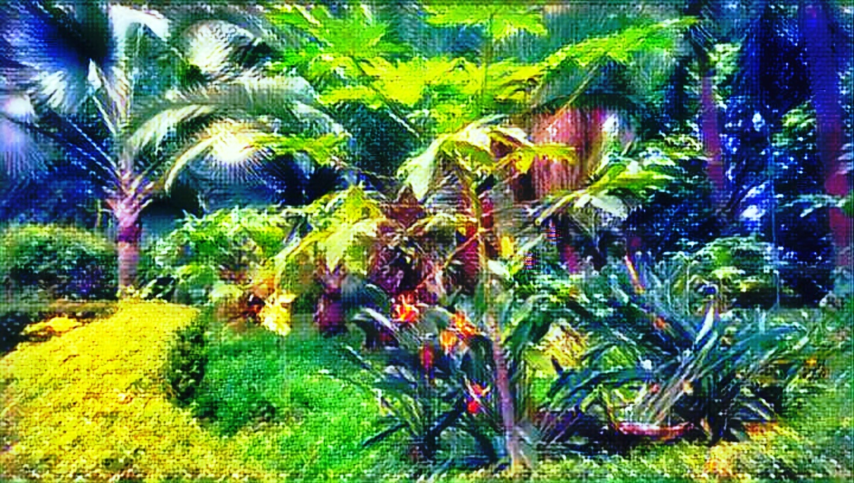 ART INSPIRING THE TREES AND PARKS