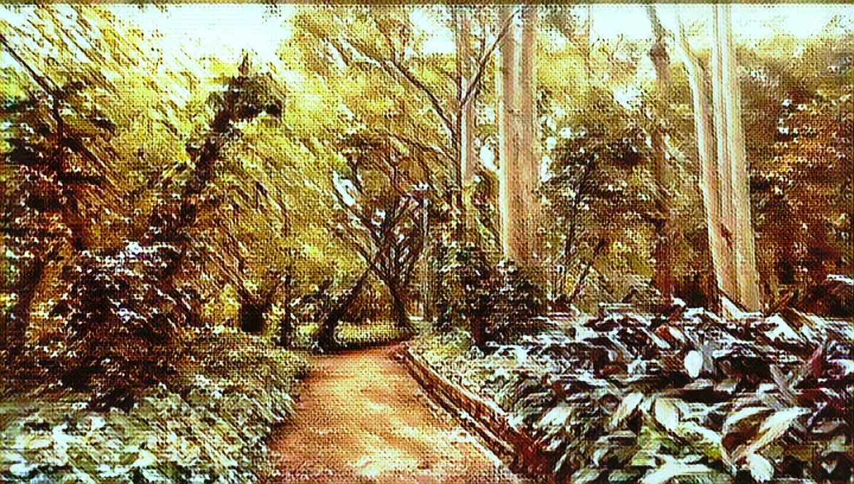 ART INSPIRING THE TREES AND PARKS