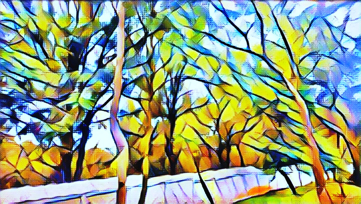 ART INSPIRING THE TREES AND PARKS