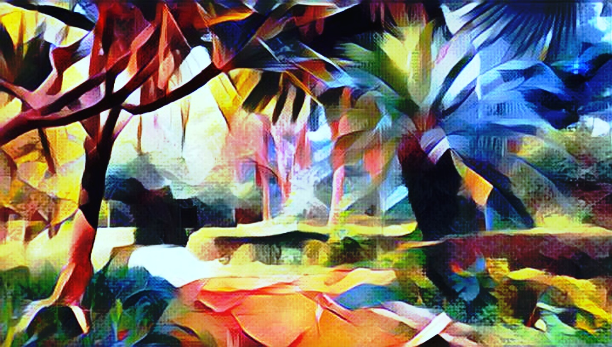 ART INSPIRING THE TREES AND PARKS