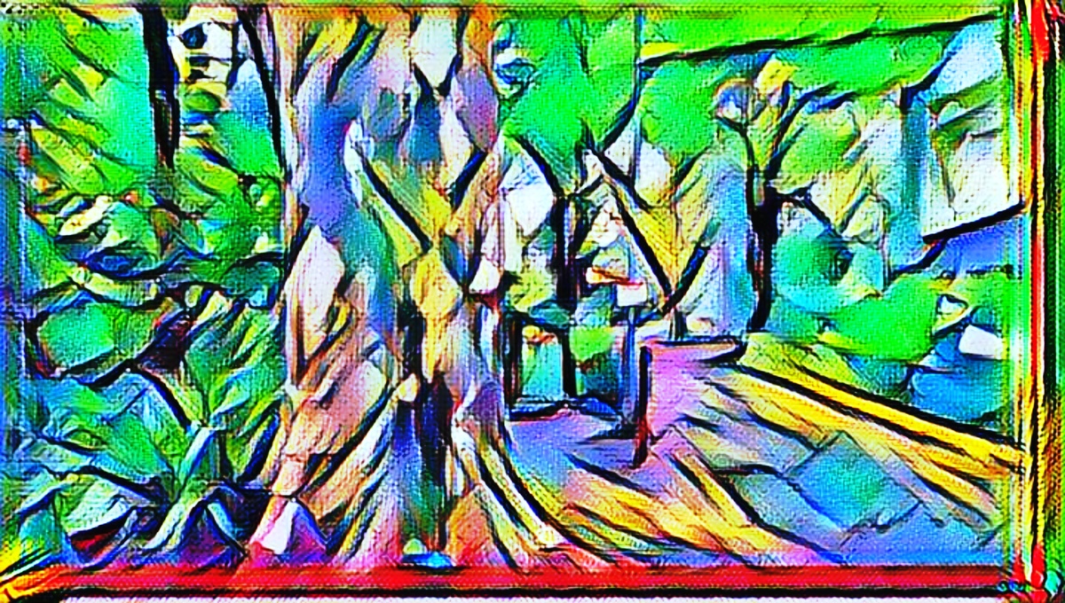 ART INSPIRING THE TREES AND PARKS