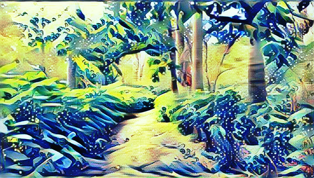 ART INSPIRING THE TREES AND PARKS