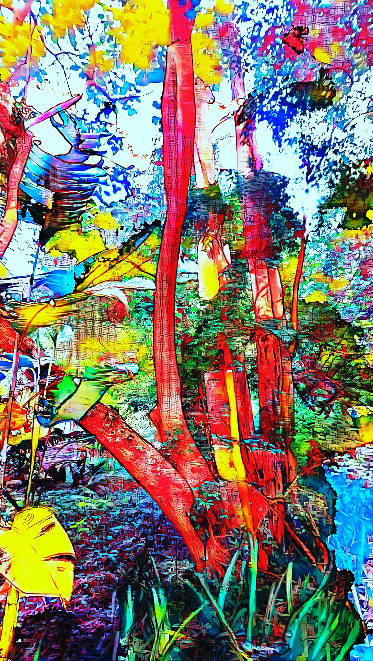 ART INSPIRING THE TREES AND PARKS