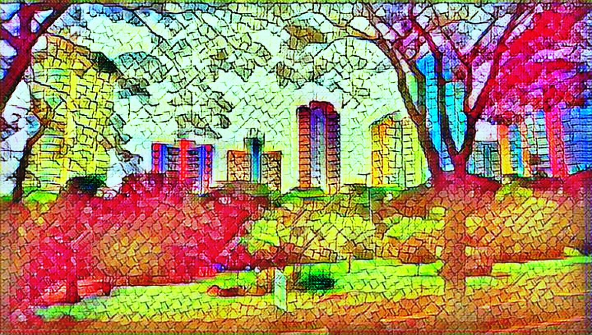 ART INSPIRING THE TREES AND PARKS