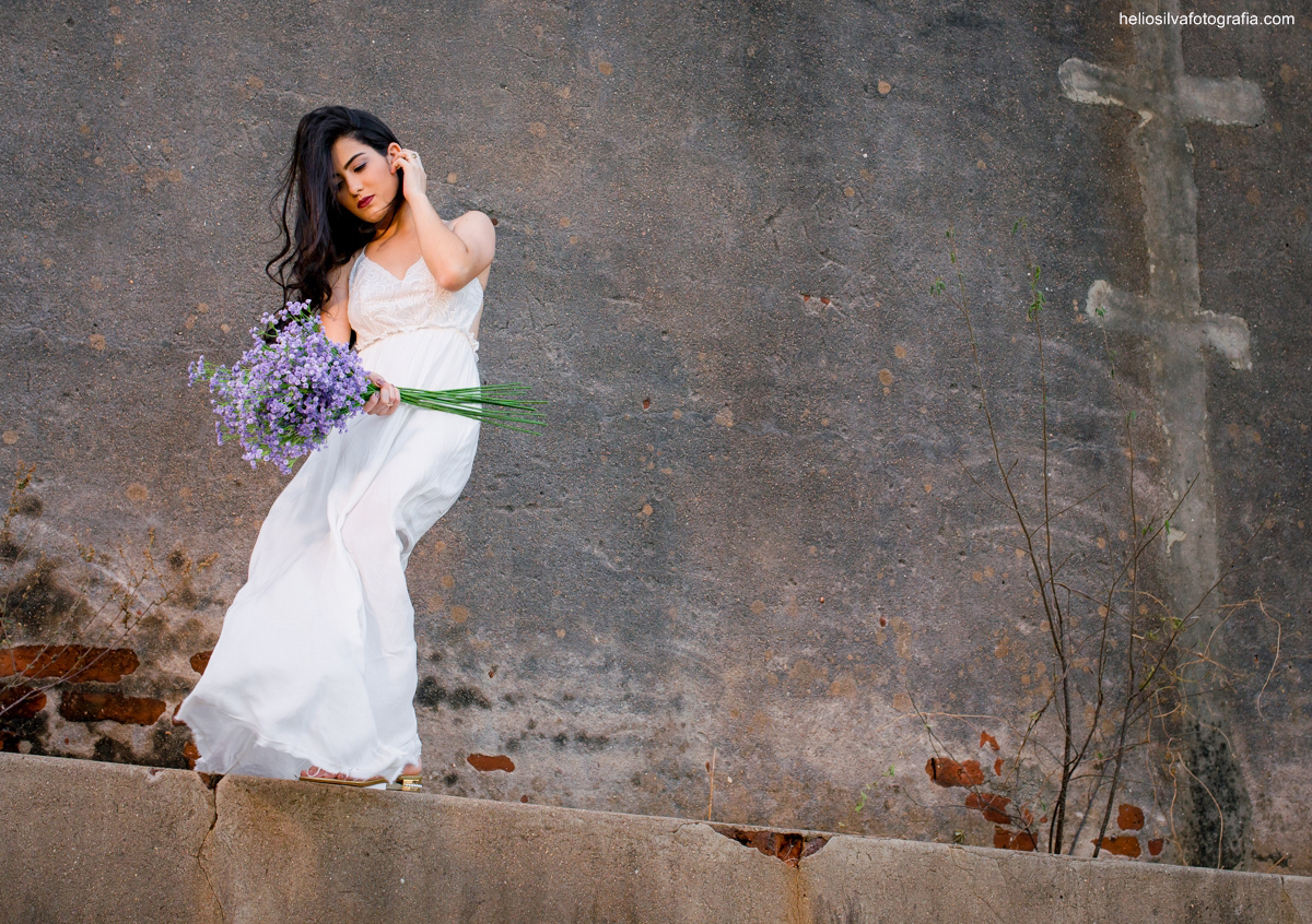 Ensaio de 15 anos, flores