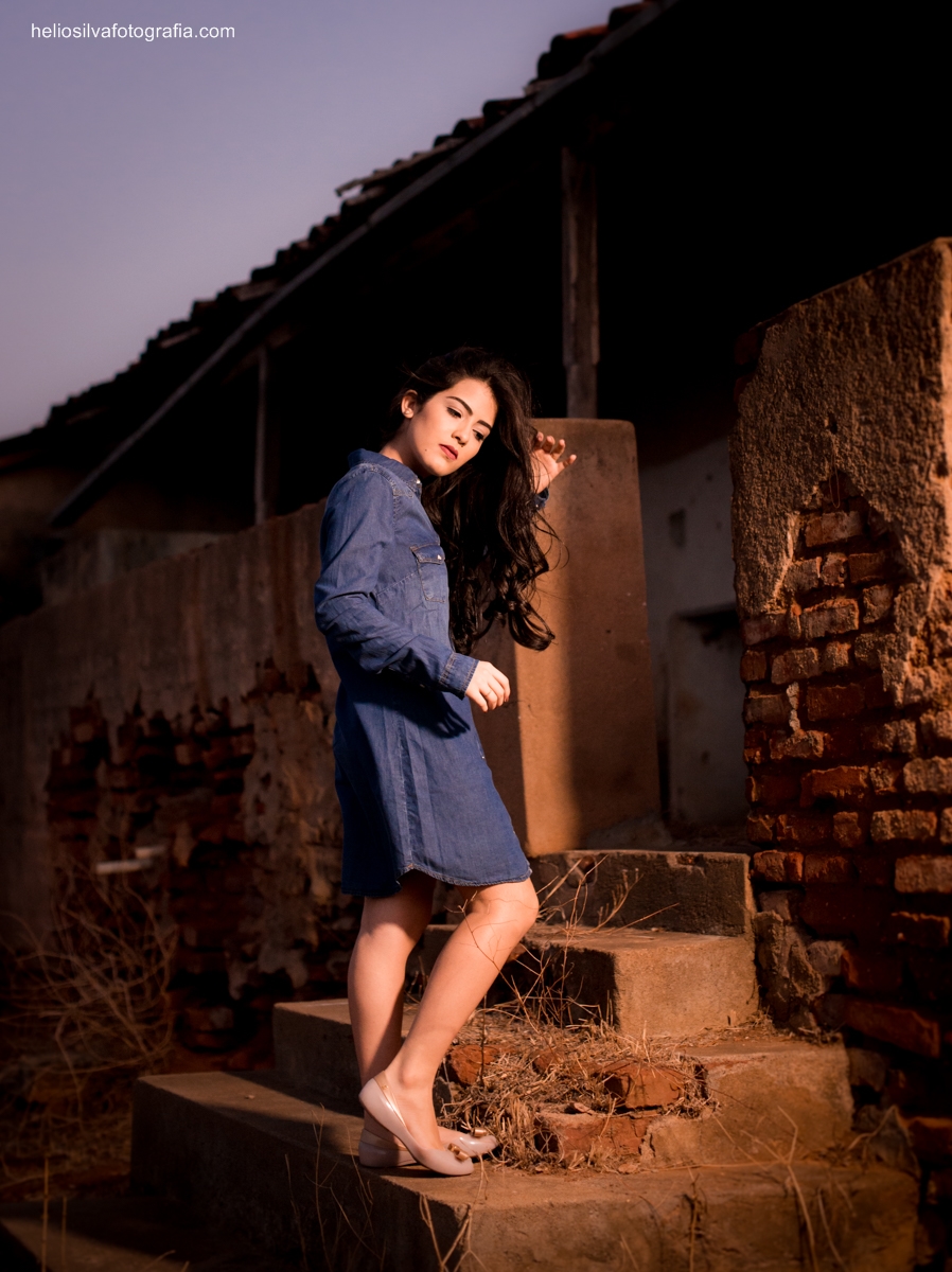 Ensaio fotografio de debutante