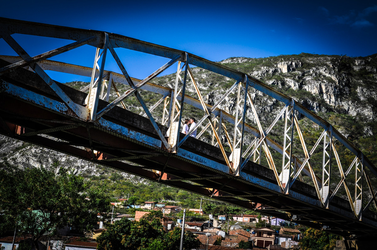 Casal na ponte de jacobina
