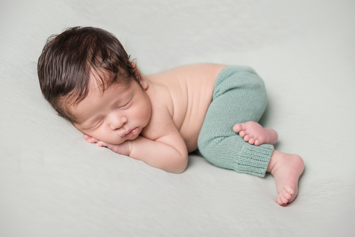 Ensaio fotográfico Newborn - Bernardo 17 dias de vida