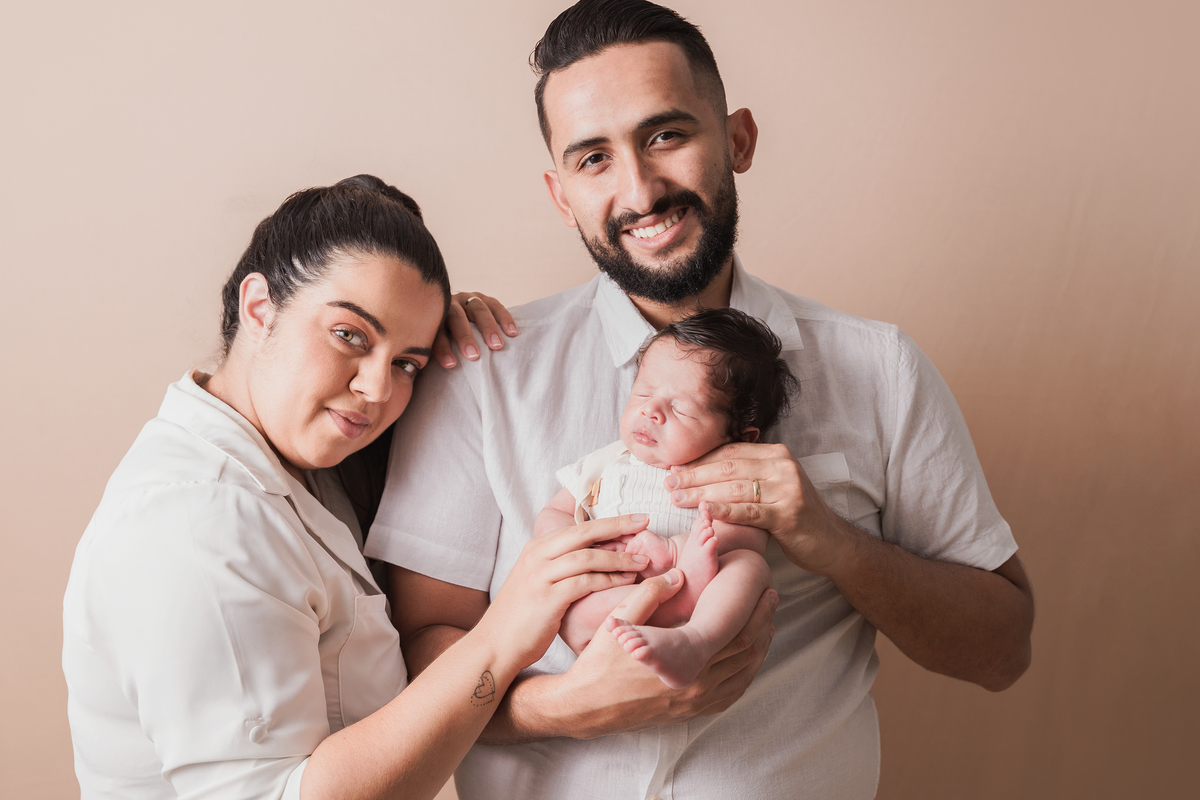 Ensaio fotográfico Newborn - Bernardo 17 dias de vida