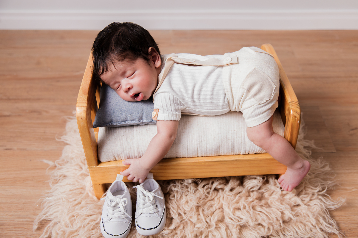 Ensaio fotográfico Newborn - Bernardo 17 dias de vida