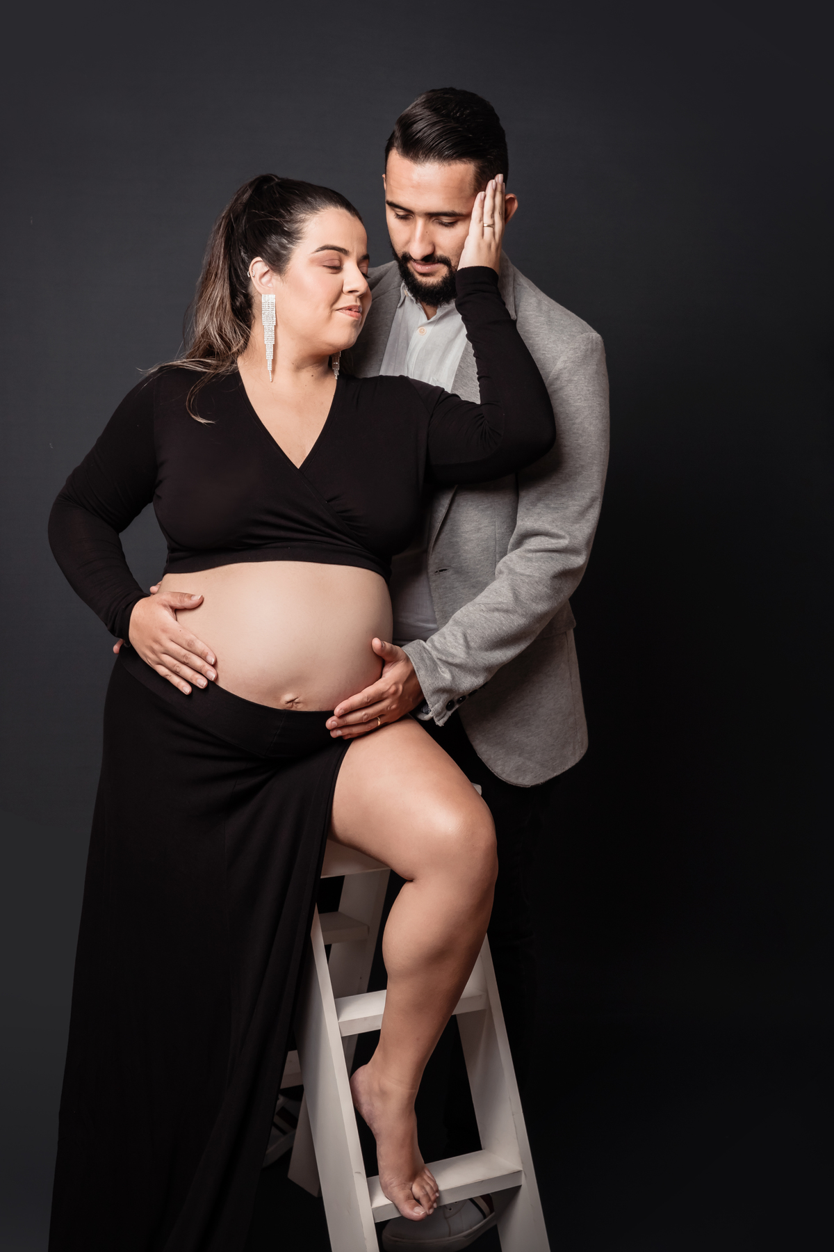 Ensaio Gestante , Julia e Gustavo - À doce espera de Bernardo